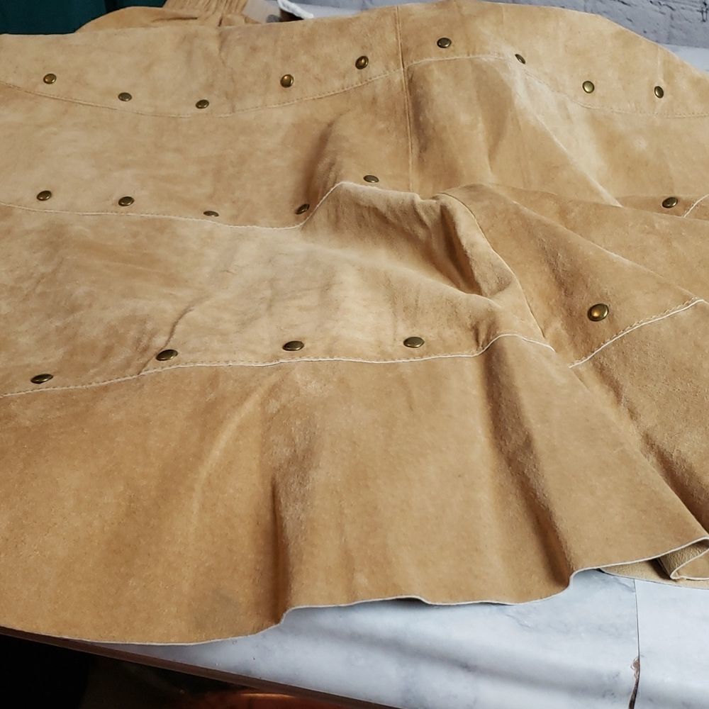 NWT Chico's Suede Beacon Tan Skirt - Picture 12 of 12